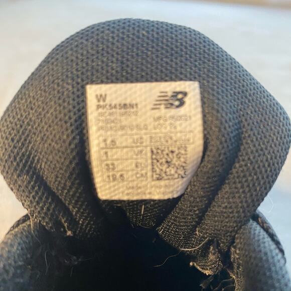 New Balance Sneakers Dynasoft Girls Size 1.5 Color Black - Picture 6 of 6